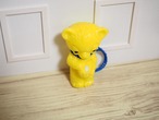 カラフルプラスチック ドイツの黄色ベア 青い紐 画像8