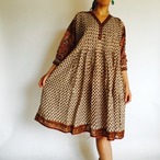 Pema＋Love Tucked Loose Pleat Tunic Dressタックプリーツチュニックドレス