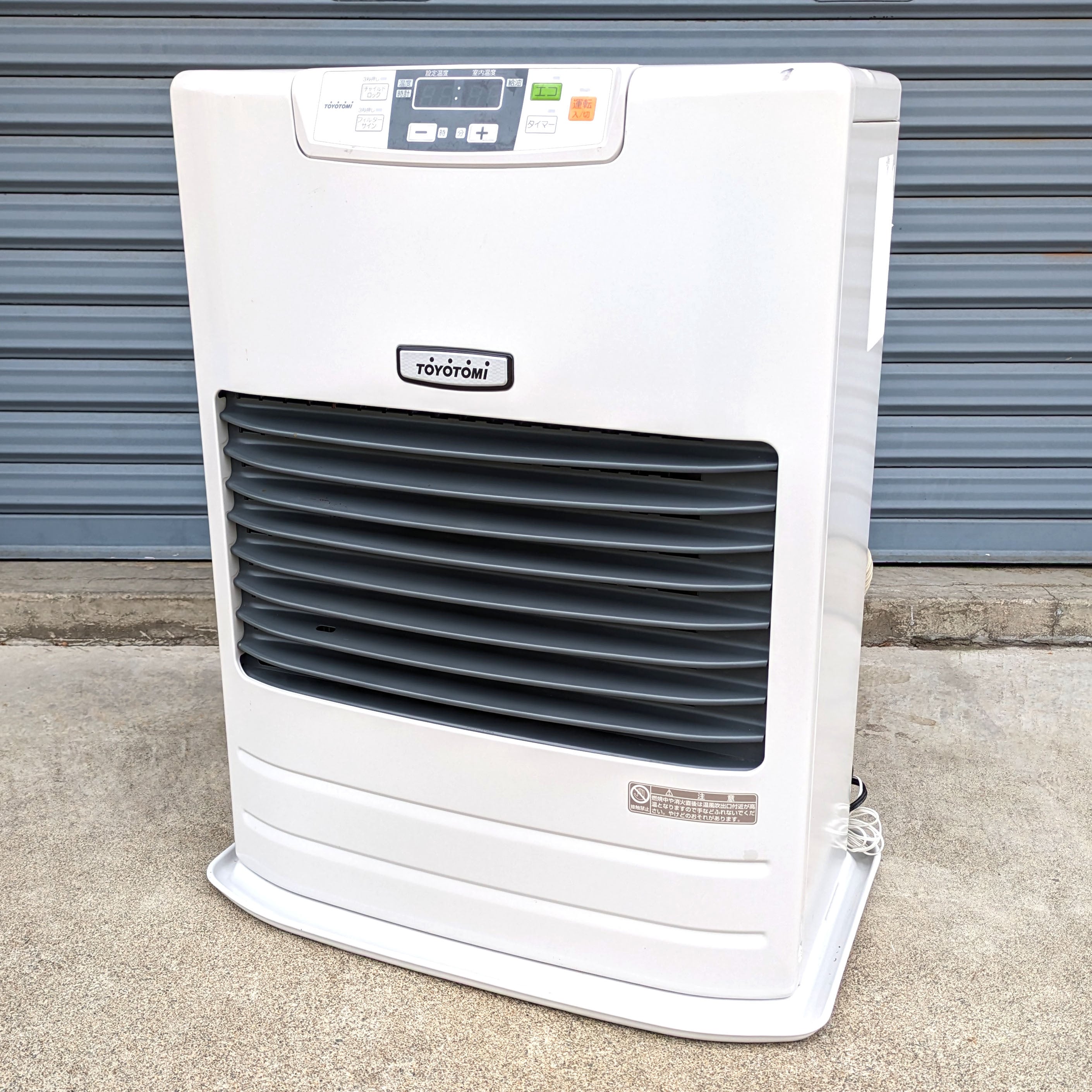 トヨトミ・密閉式石油ストーブ・2019年製・FF-55GT・No.230801-34