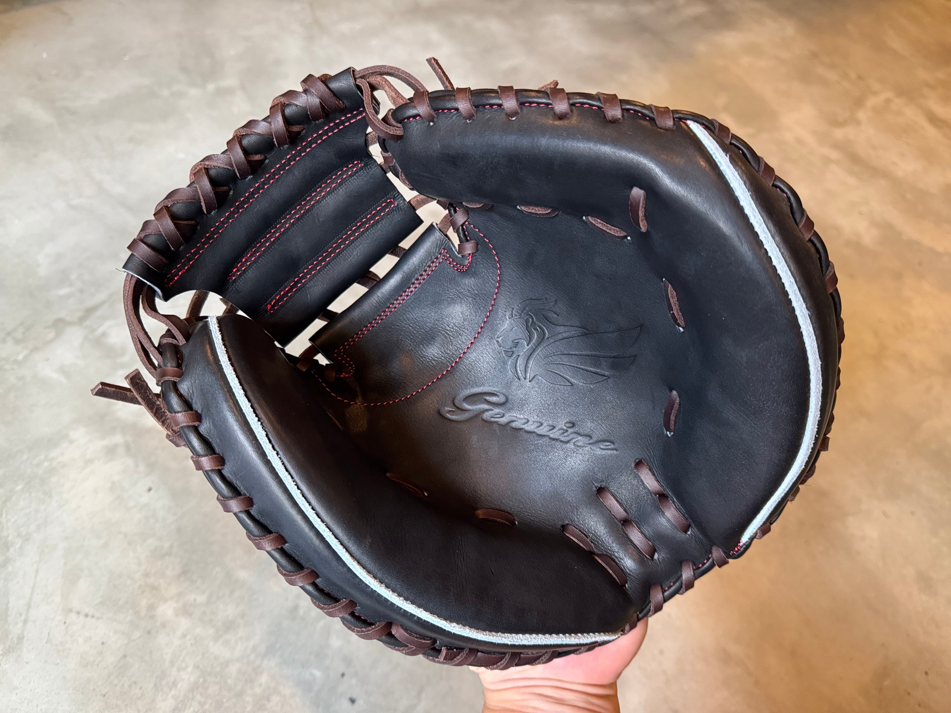 ジェニュイン　Genuine　硬式　キャッチャーミット　TM-411 TikTokで話題のブースト加工【Genuine】硬式用キャッチャー