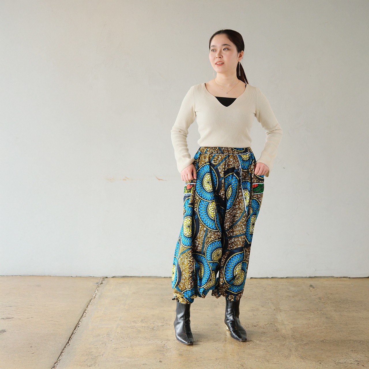 se42-　セミオーダー・ワサワサパンツ - 4