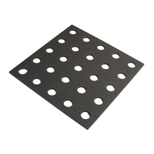 点字フラットカバー（ポイント用）を１枚 AR-0938 AR0938 aro　既存の点字ブロック（ポイントタイプ）の凹凸を簡単に解消 カットも簡単にできます