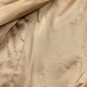 イタリア製 シルク混 MaxMara マックスマーラ テーラードジャケット i 42/ベージュ レディース