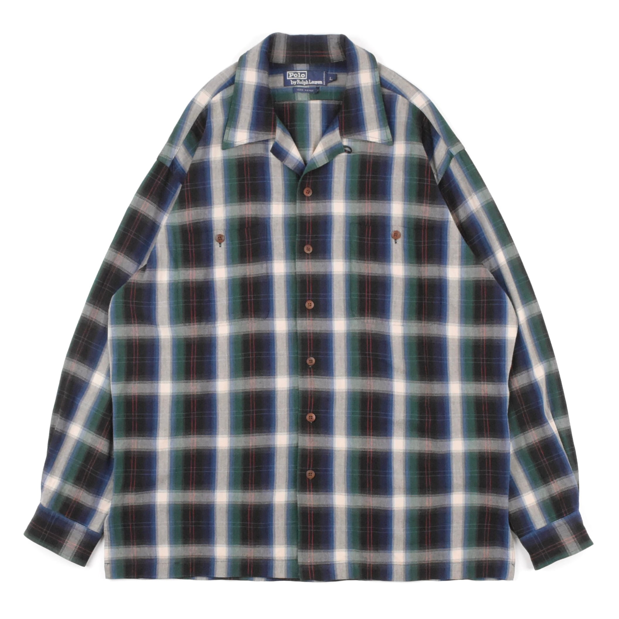 90s Polo Ralph Lauren Shirt RAYON / M | yowakeup