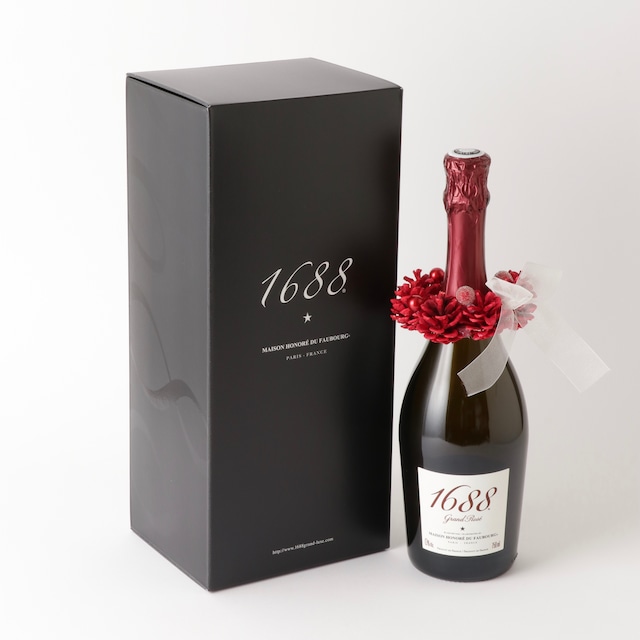 1688 Grand Rosé リースセット 【ノンアル】（750ml・箱入り）