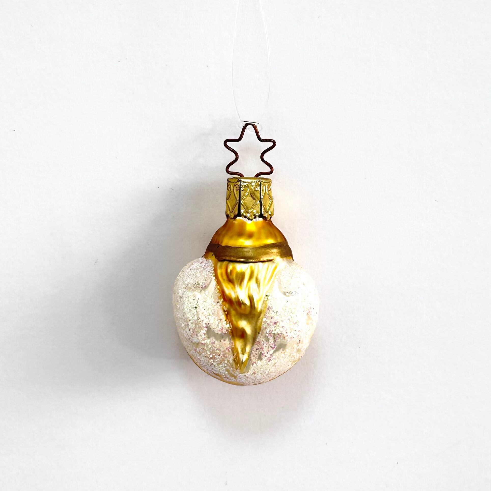 ビンテージ ドイツ INGE-GLAS社 ミニガラスオーナメント 天使