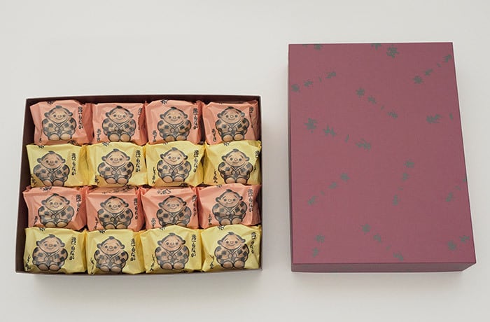 とんち彦一もなか 16個入 | お菓子の彦一本舗