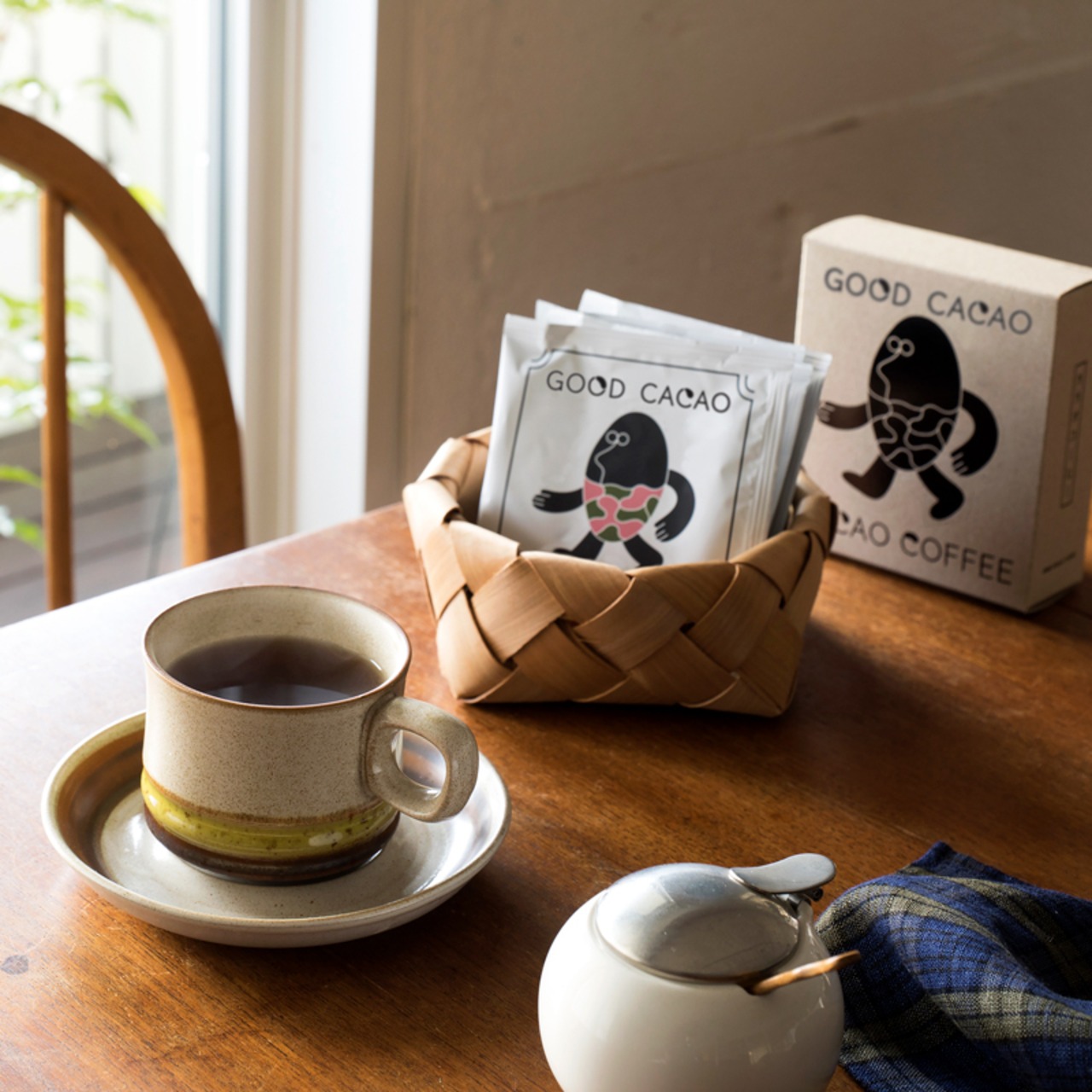 GOOD CACAO カカオコーヒー(1箱5袋入)・画像2