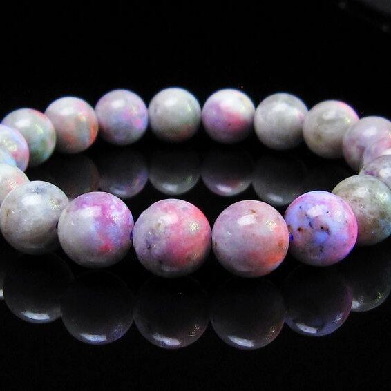 ハックマナイト ブレスレット 11mm 一点物 メール便可 111-49340