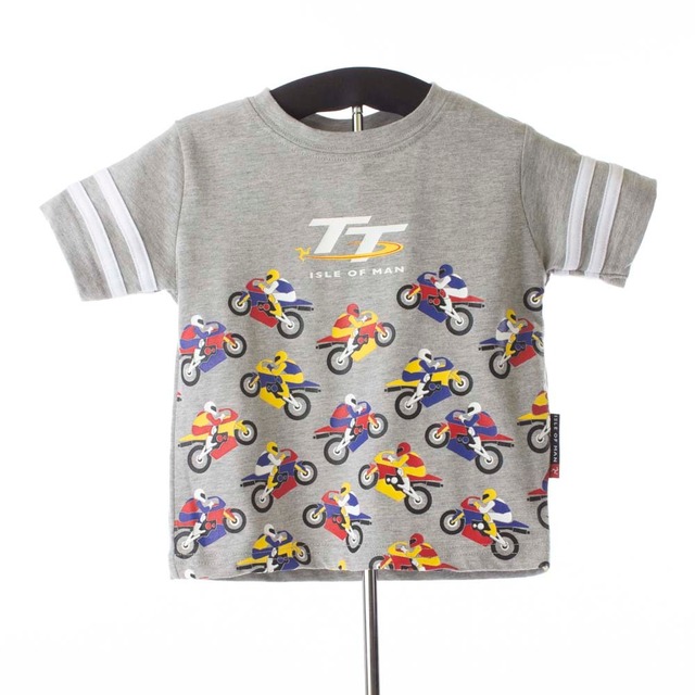 Baby TT Bikes Grey Tee 