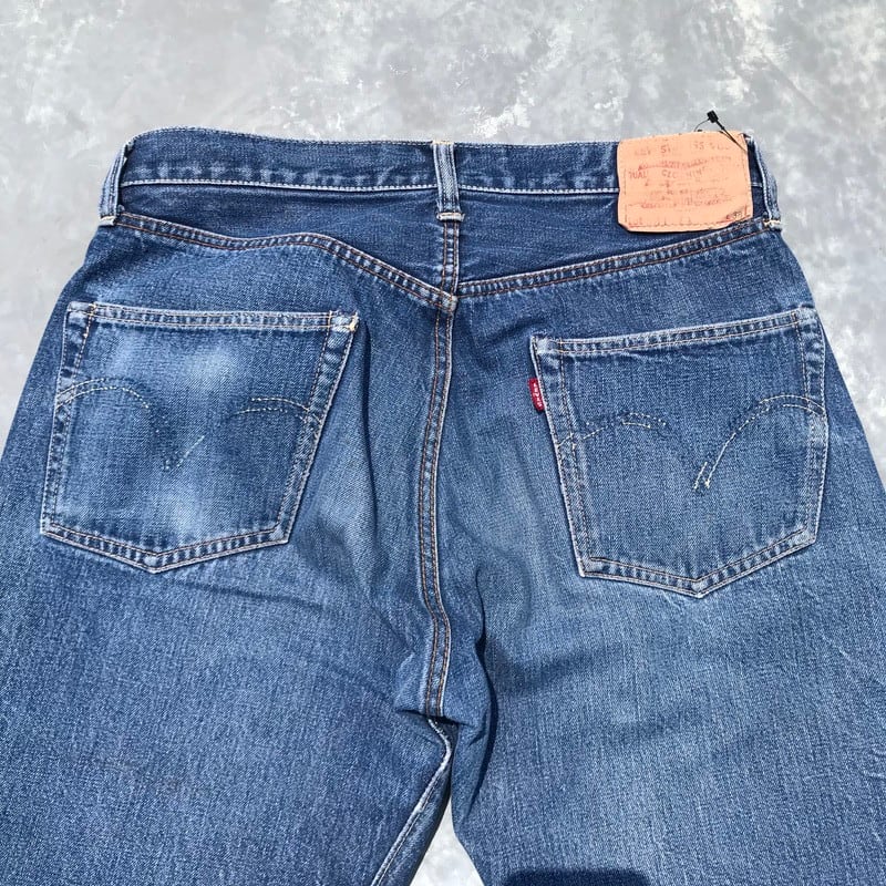 60's LEVI'S リーバイス 501ZEXX 紙パッチ ギャラ無し 刻印W 60's LEVI'S リーバイス 501ZEXX 紙パッチ ギャラ無し 刻印W