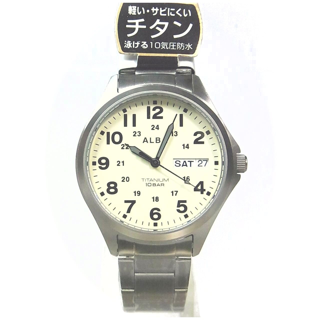 SEIKO ALBA 紳士 クォーツ AQPJ401 定価￥11,000-(税込) 新品です