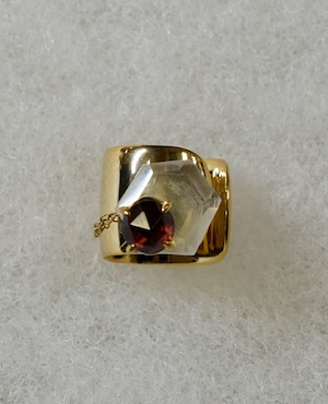 (SV)Thalatta Earcuff( Garnet )