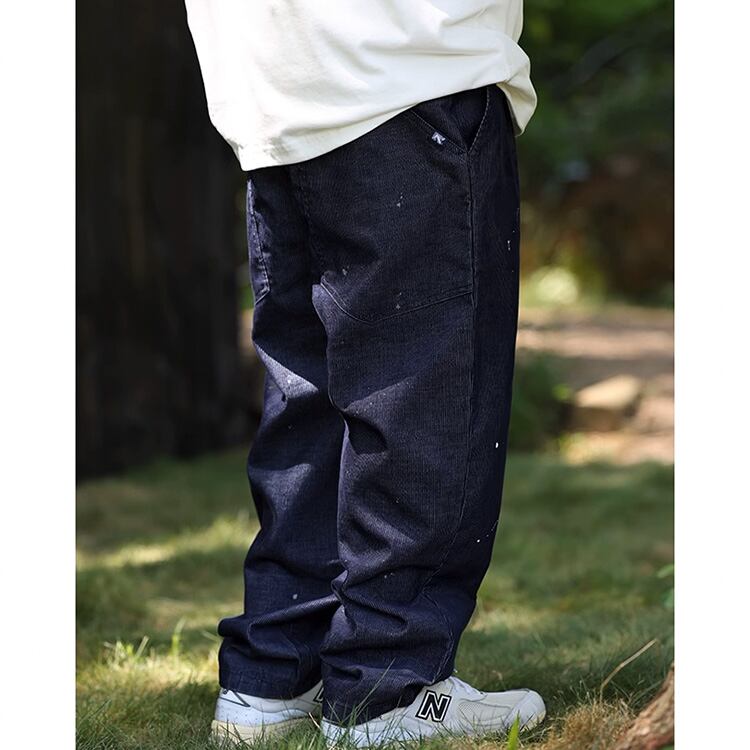 ★RETRO SPLASH INK WASH JEANS　　　A0712