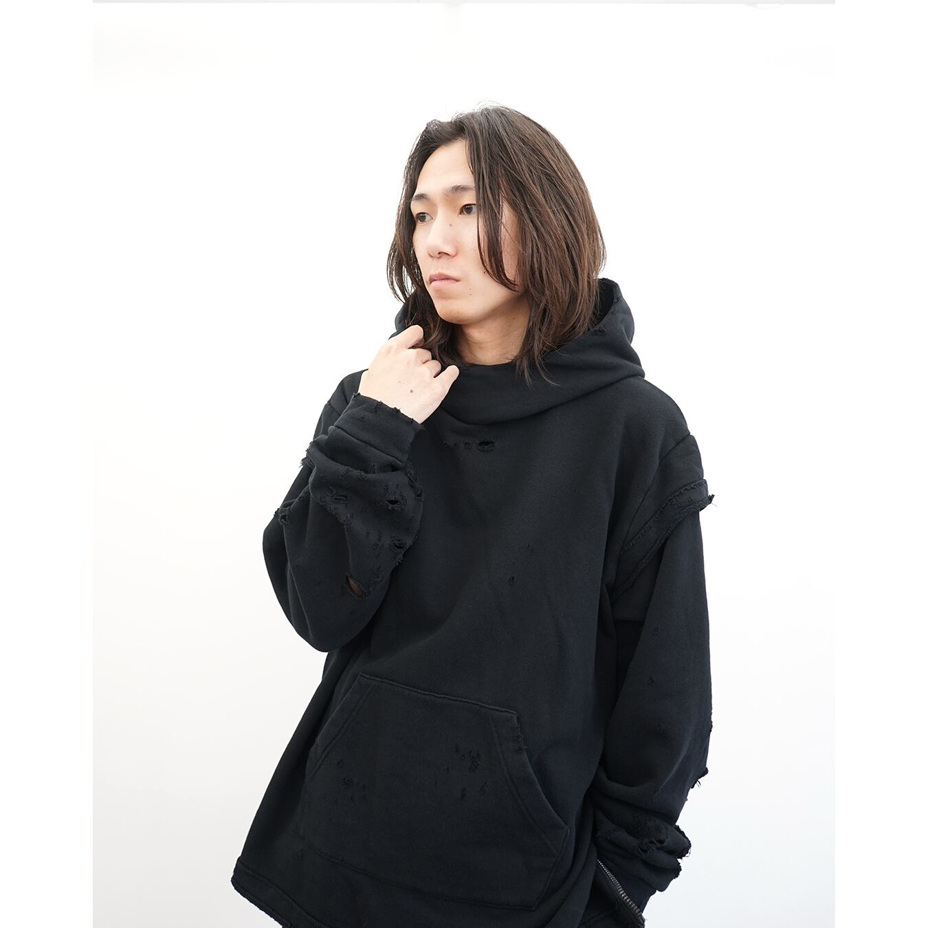 D.HYGEN] (ディーハイゲン) ST101-0525A Untwisted Yarn Fleece