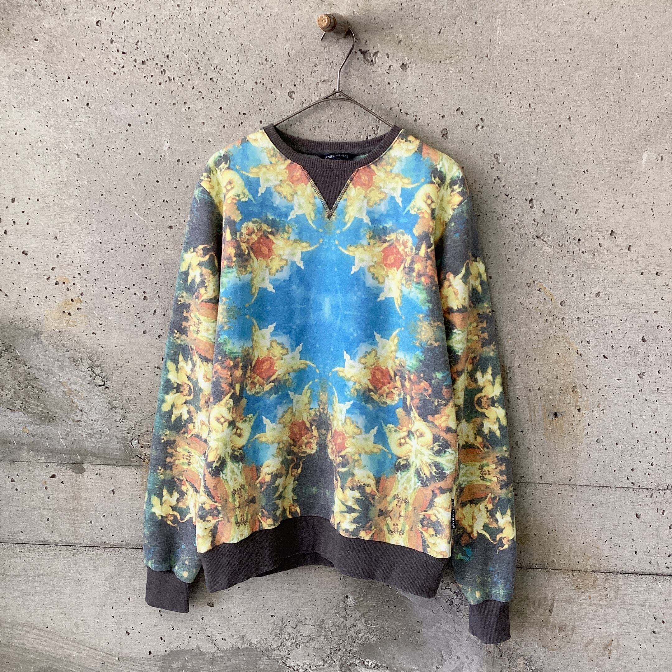 KAPITALのプルオーバーシャツ KAPITAL キャピタル 転写 パッチワーク