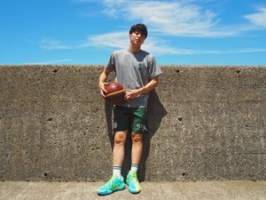 2021 SS “BASKETBALL RIM(DRY)”colour Gray×Deepgreen