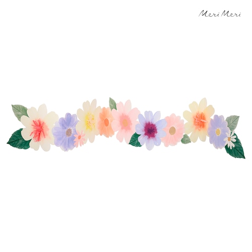 バースデーカード Floral Concertian Card [Meri Meri] 223596