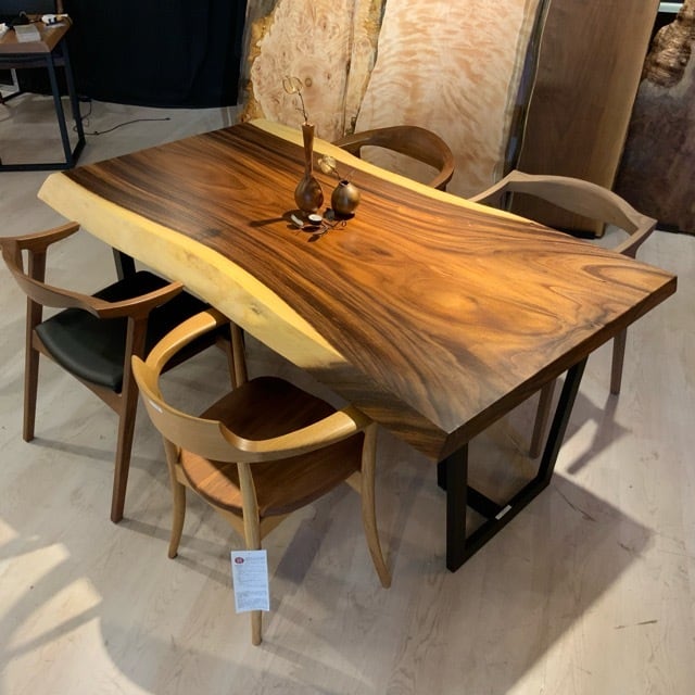 最終価格　ウォールナット　特大　ダイニング　テーブル　カウンター　モンキーポッド 最終価格 ウォールナット 特大 ダイニング テーブル カウンター