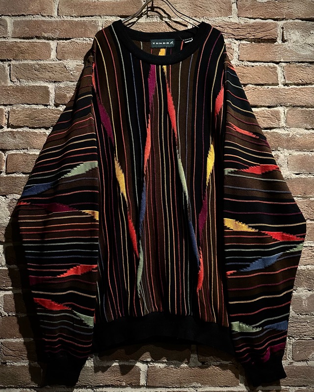 【Caka act3】“TUNDRA” Multiple Color Vintage Loose 3D Knit