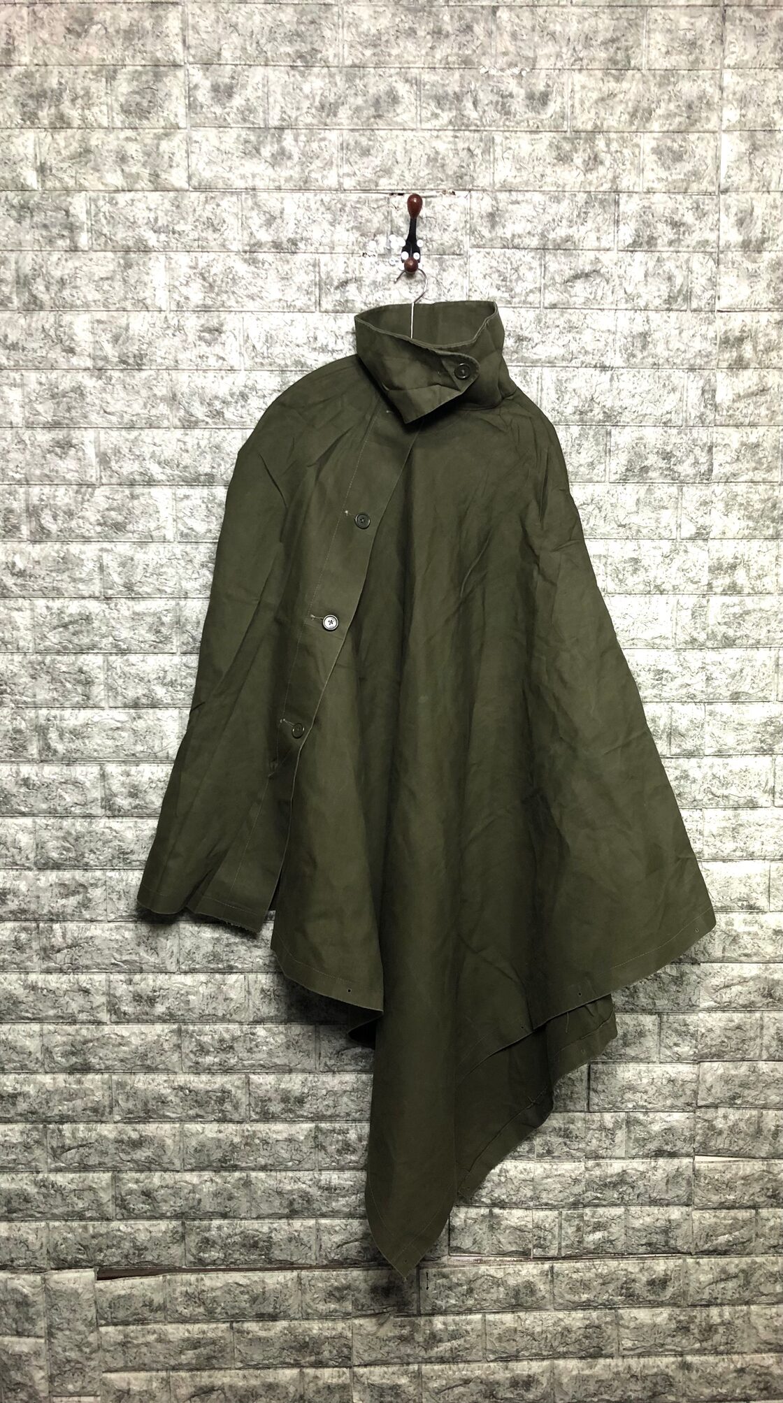 1950s オランダ軍 スナイパーマント ヴィンテージ ゴム引き ポンチョ 