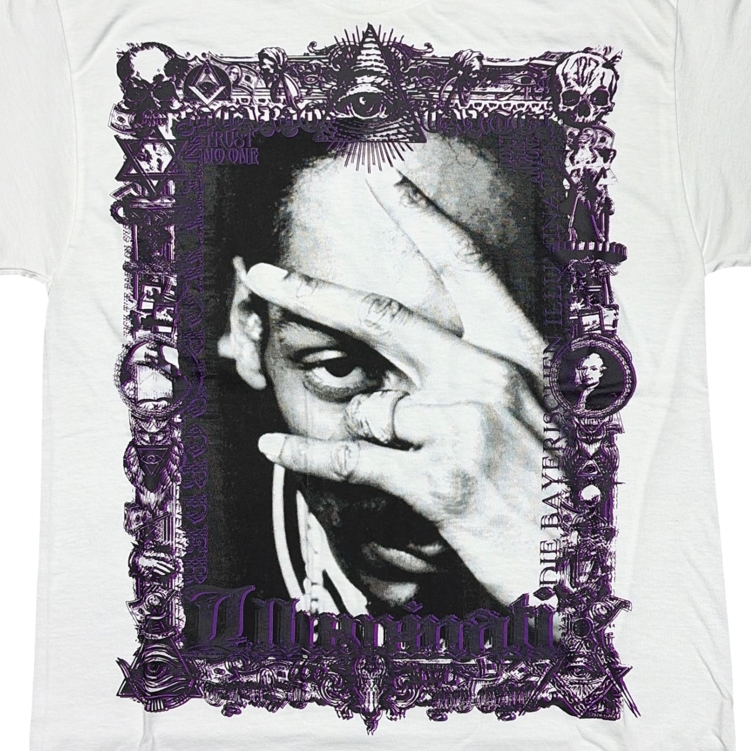 シカリオカルテル】SICARIOCARTEL SNOOPY TEE WHITE×BLACK×PURPLE | N.O.N