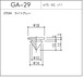 GA-29（EPDM ライトグレー）1個