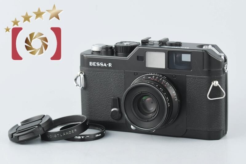 Excellent!! Voigtlander BESSA-R Black + COLOR-SKOPAR 35mmf/2.5 MC