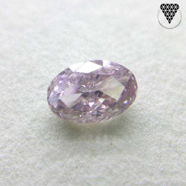 0.248 ct Fancy Light Pink  CGL 天然 ピンク ダイヤモンド ルース ペアシェイプ