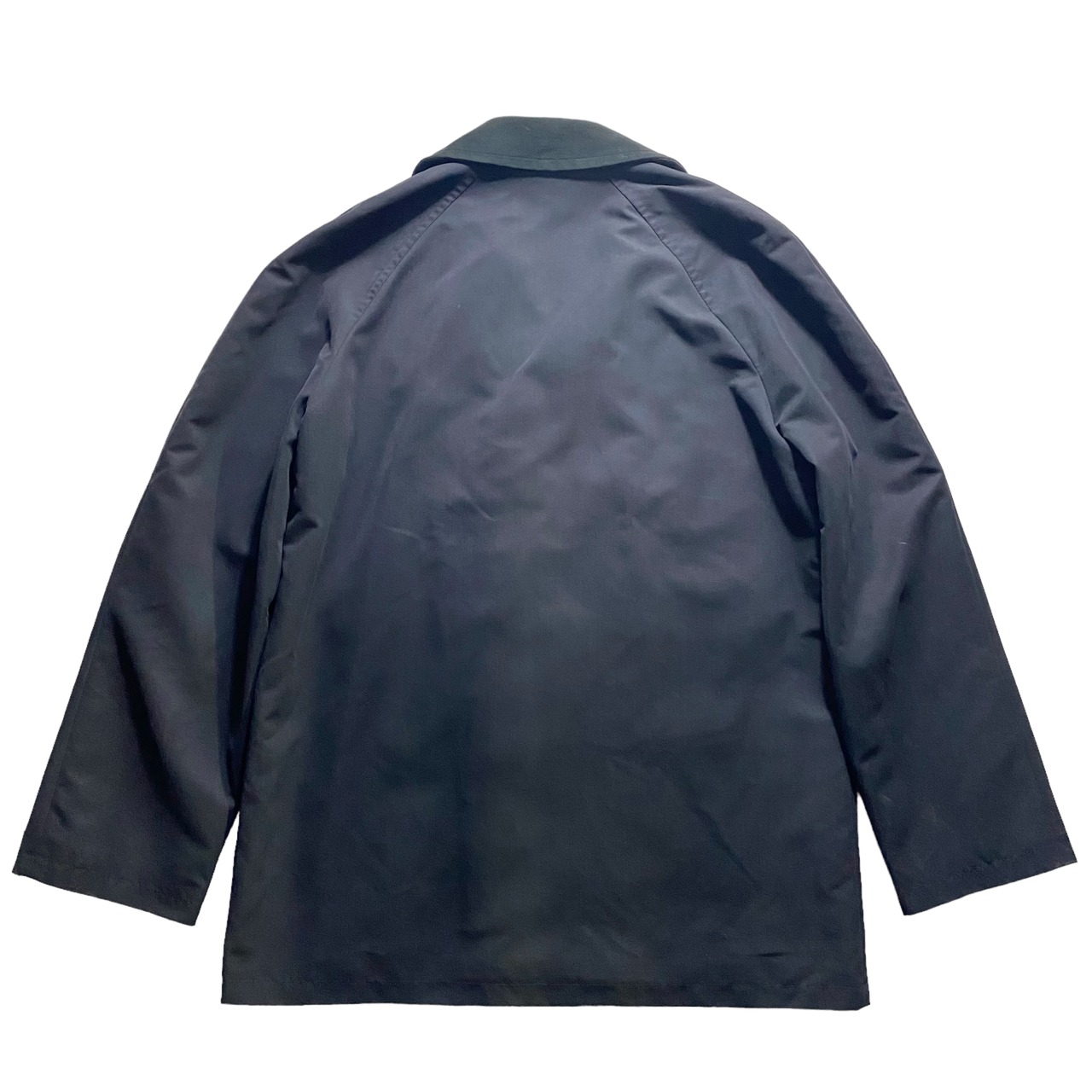 vintage VERSACE JEANS COUTURE peach-skin × moleskin half coat