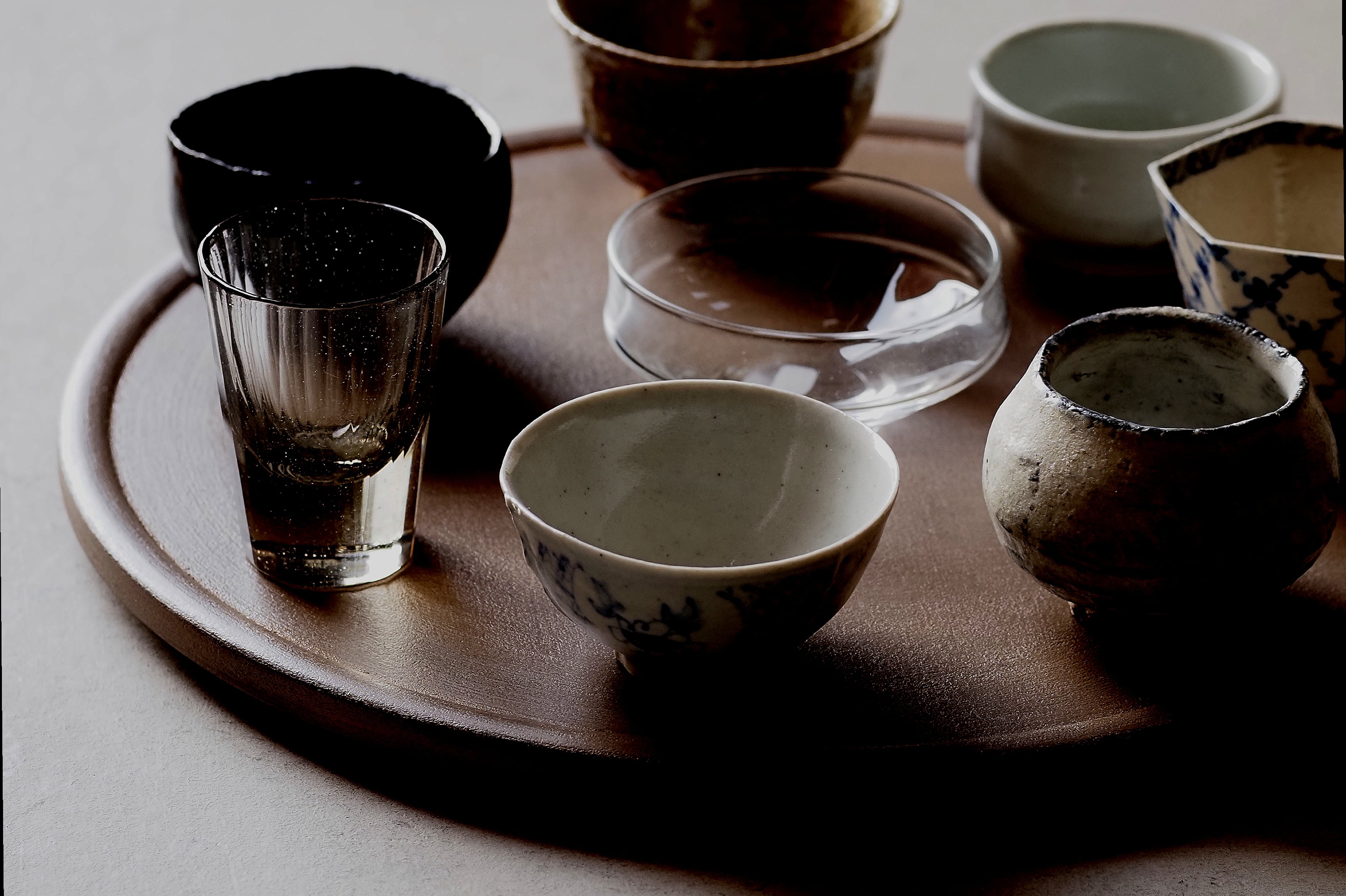 津田清和 20．厚底面取酒杯 | 陶屋なづな