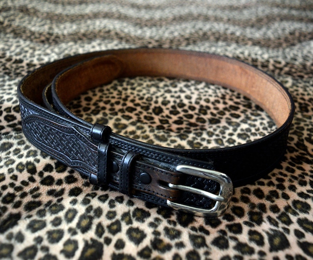 CHIPPEWA BASKET WEAVE GARRISON BELT 34