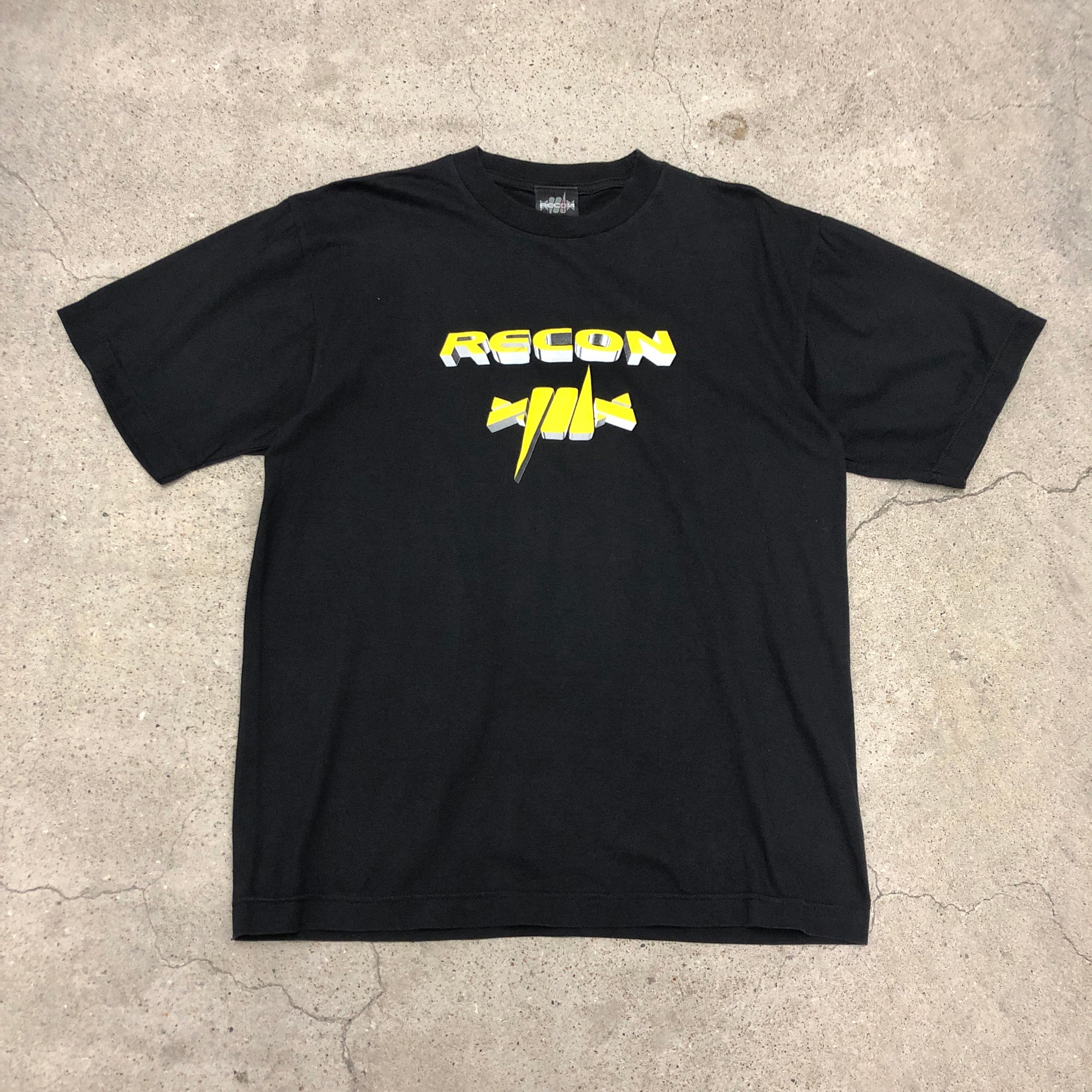 リーコン　RECON プリントtシャツ　90〜00s RECON / リーコン 00s プリント半袖Tシャツ | カンフル京都裏寺店