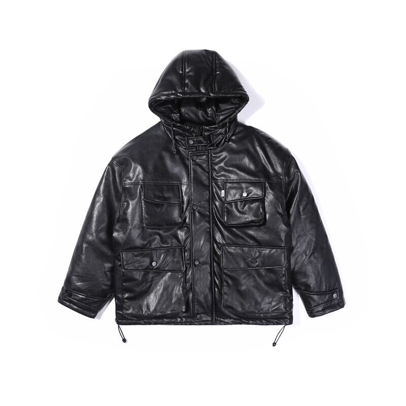 【新作】【送料無料】 Yidao Vintage Winter Cotton Jacket Boys All-match Warm Thick Hooded Zipper Cardigan Solid Color LooseJacket-アリババ コットン カーディガン ウィンター 冬物 ソリッドカラー ビンテージ hip6-161120982605992