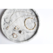 MARBLE CIRCLE TRAY - Large