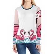 Women's Long Sleeve T Shirt Swim 4486