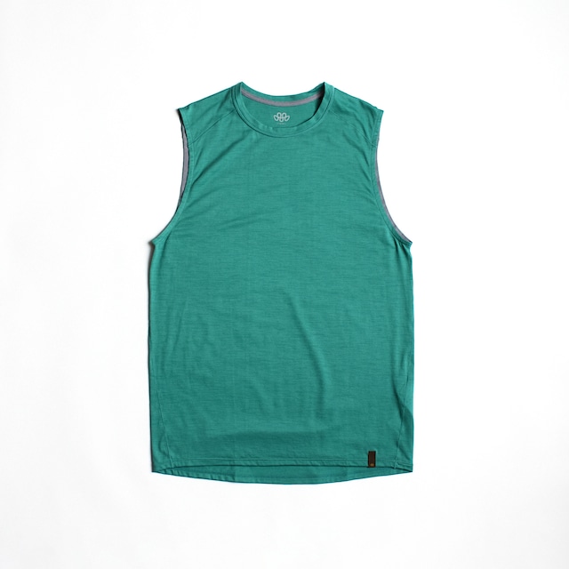 Teton Bros.（ティートンブロス）Axio Lite Non Sleeve  -Emerald  　メンズランニングスリーブレス