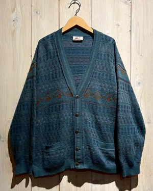 【a.k.a.C.a.k.a vintage】Made in Italy Wool Mix Vintage Cardigan