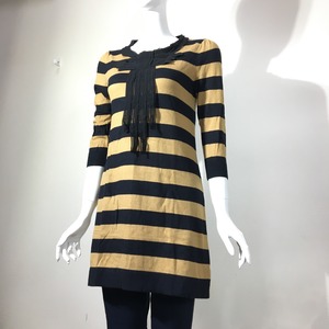 w133　w133　ボーダーワンピース