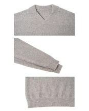 V-neck collar Knit　T20318