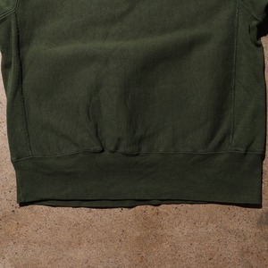 美品 L 緑 二段 90s USA リバースウィーブ チャンピオン グリーンスウェット グリーン IOWA アイオワ reverse weave