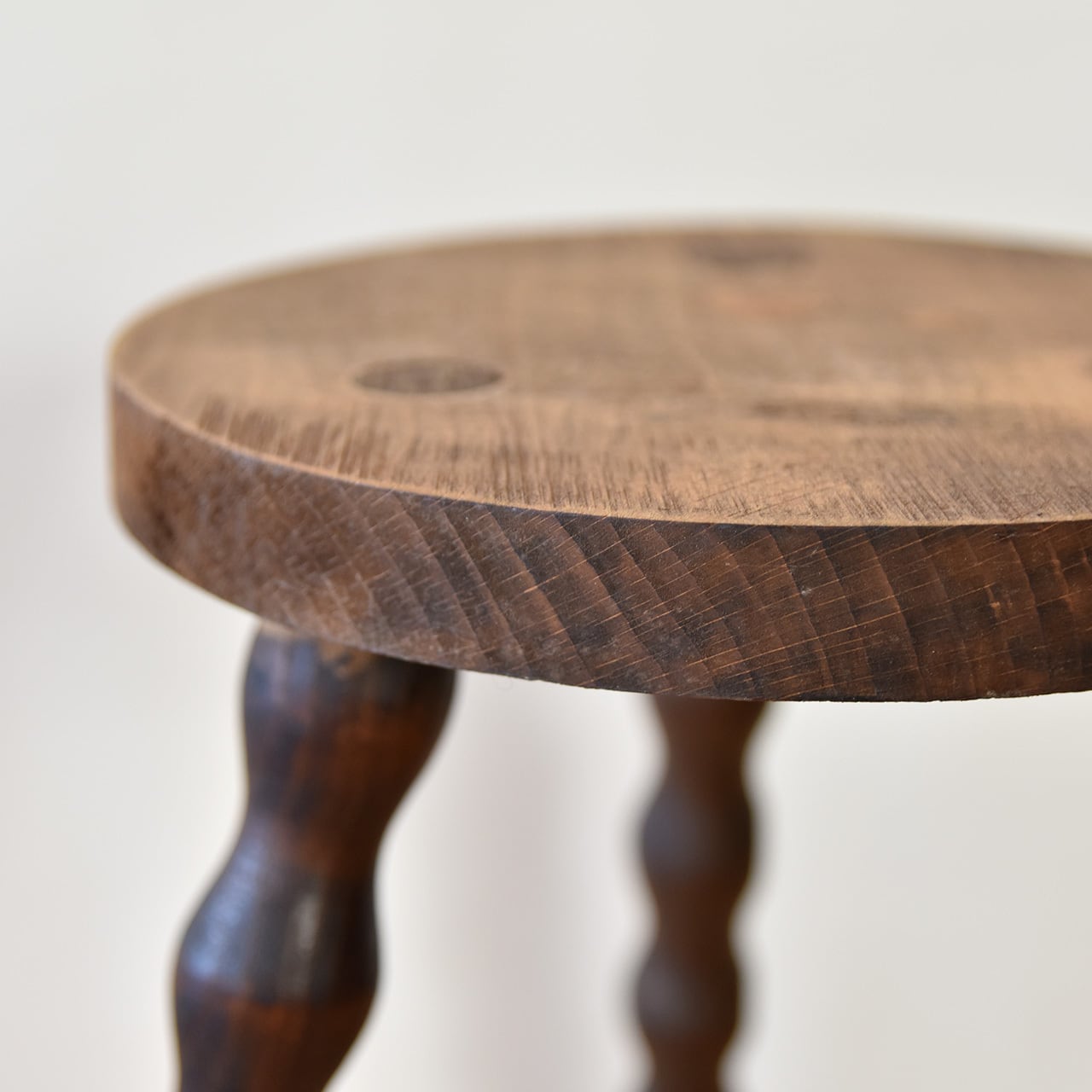 French Stool (3legs) / フレンチ スツール (ミルクスツール) / 2206H