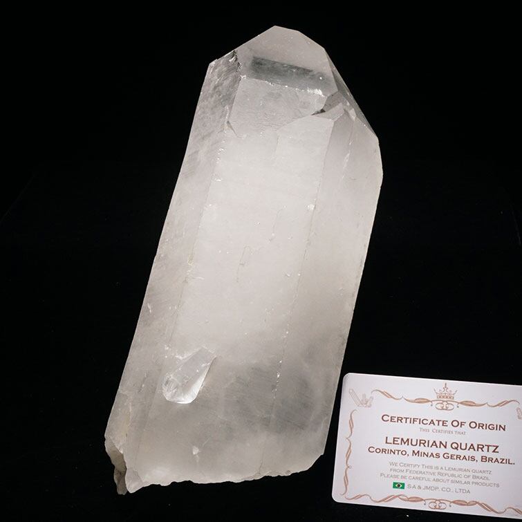 2Kg レムリアンシード 水晶 原石 ブラジル ミナスジェライス州 コリント産 証明書付属 一点物 281-200