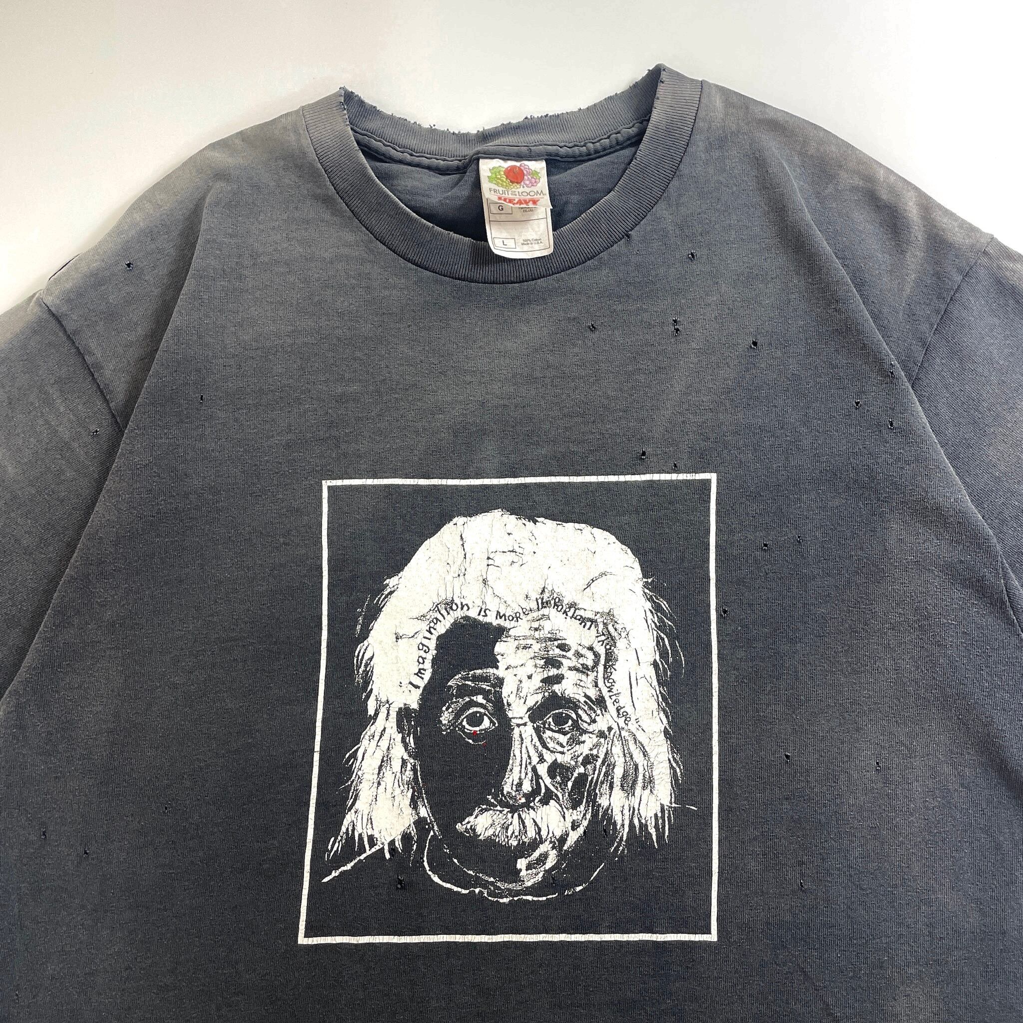 90s Albert Einstein Portrait T-Shirt USA