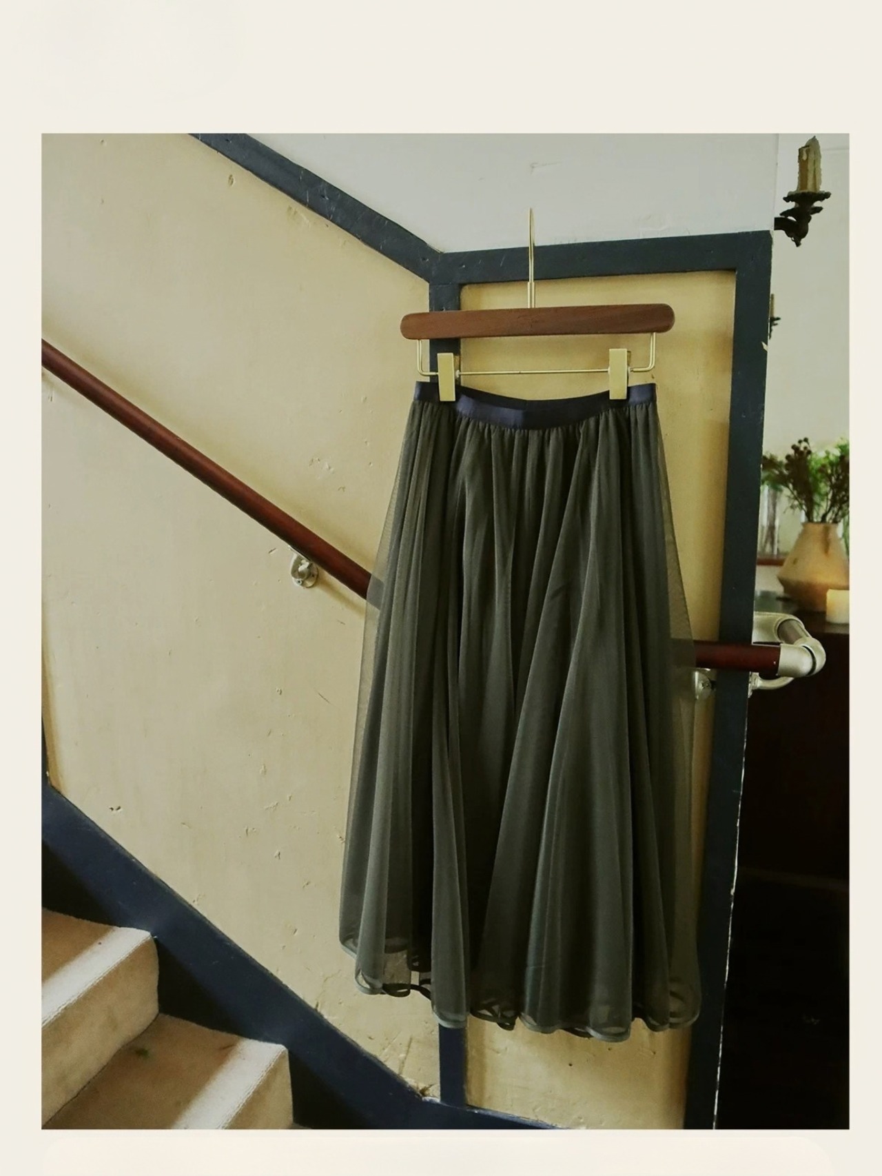 Forêt Brumeuse Tulle Flare Skirt F0862