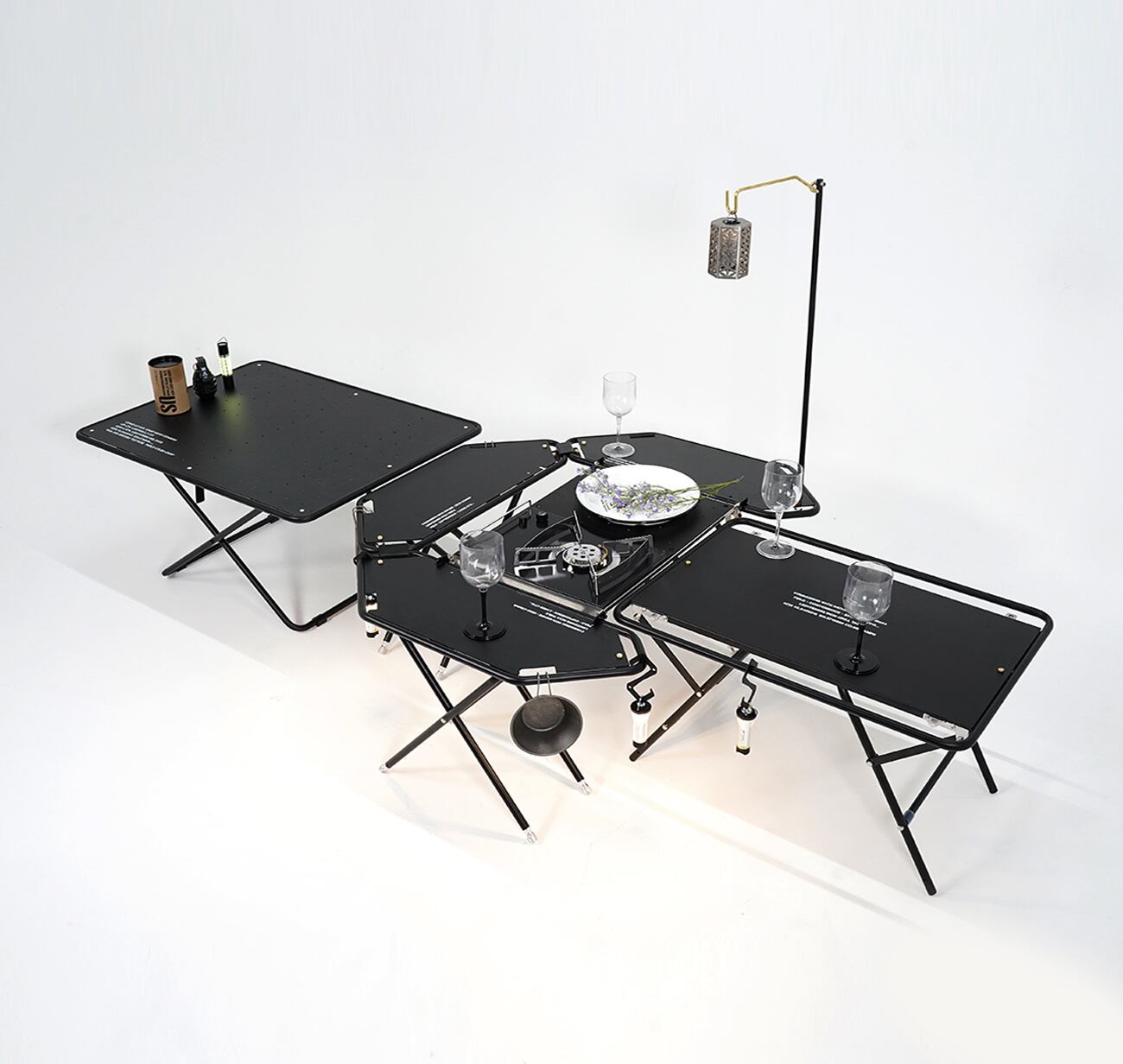 LANDS Fire Place Table （2脚）BLACK EDITION LANDS / Fire Place Table （2脚）/ BLACK EDITION | comma_nine_japan