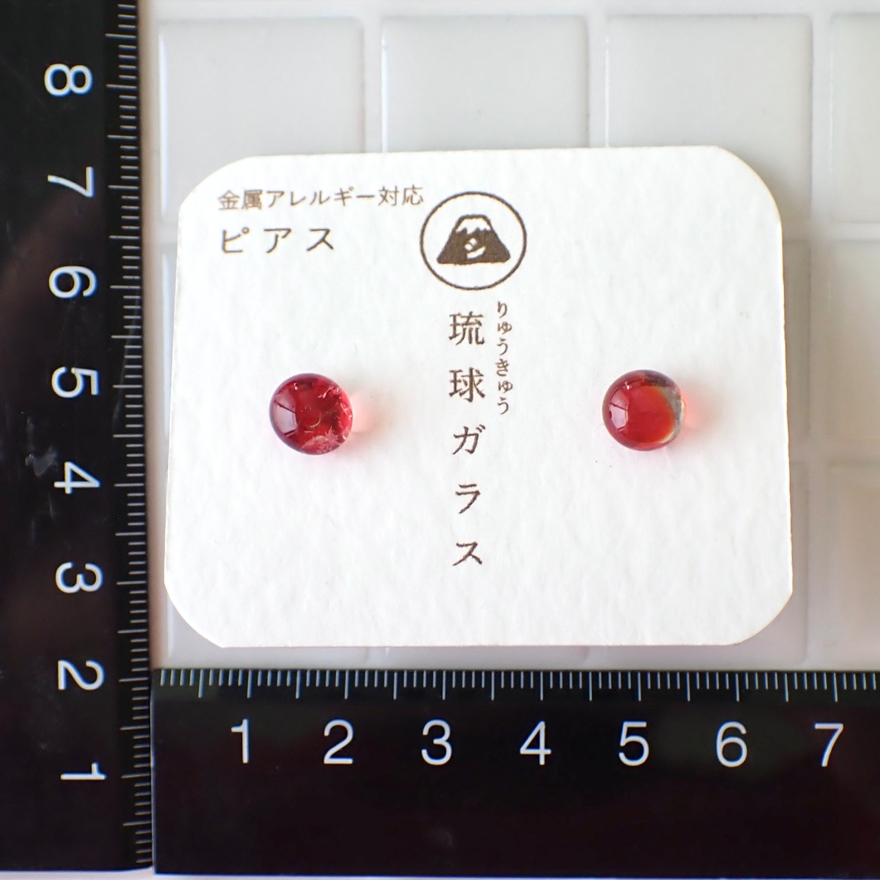 ピアス / 琉球ガラス