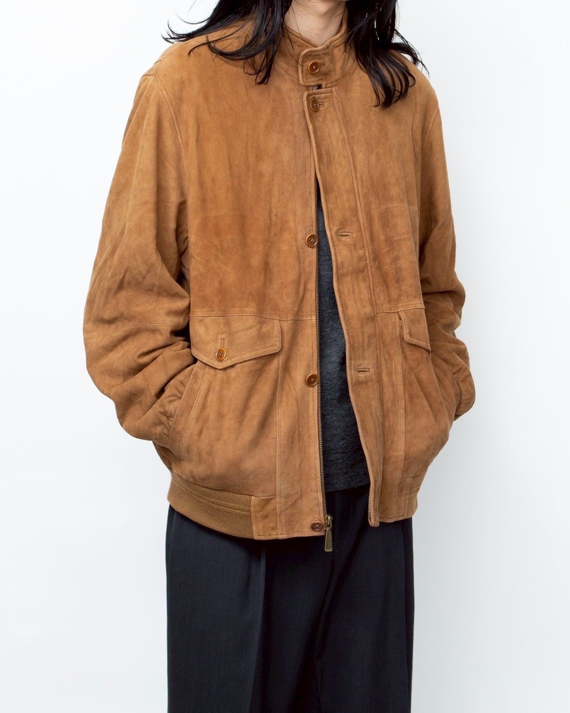 Schott 3rd type tracker suede jacket | PAY ID