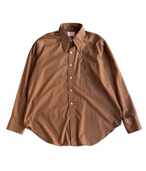 Vintage 70s plain shirt -Arrow-