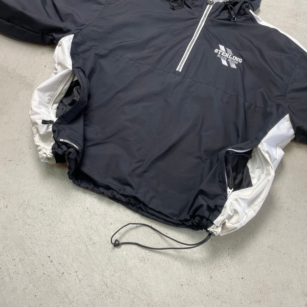 90年代 HOLLOWAY ホロウェイ アノラックパーカー カレッジチーム ロゴ